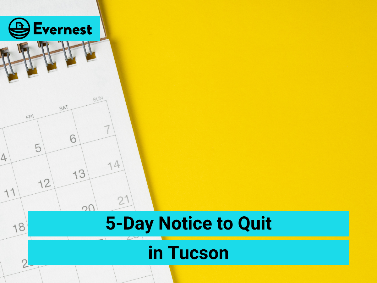 For Landlords: Understanding the 5-Day Notice to Quit in Tucson